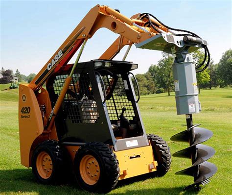 auger skid steer|best rated skid steer auger.